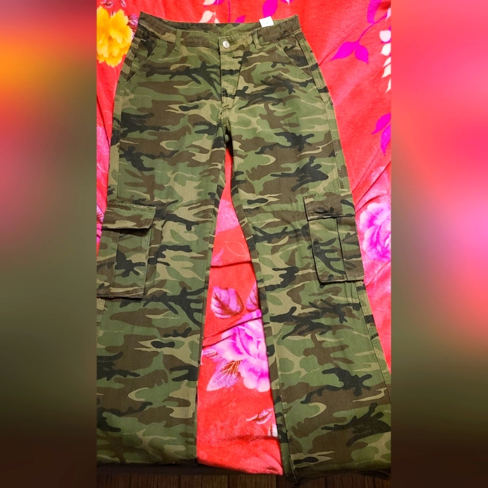 Shein camo cargo jeans